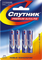 СПУТНИК PREMIUM Alkaline LR03/4S (4/24/480) - Эл.питания