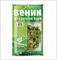Веник липовый в уп. "Банные штучки" /25