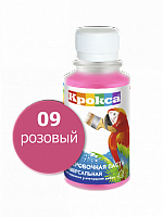 Колеровочная паста "Крокса" 09 розовый 0,1л/Бутылка