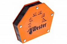 Уголок магнитный для сварки WESTER WMCT75 829-007, углы 30°, 45°, 60°, 75°, 90°, 135°, 35кг