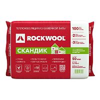 ROCKWOOL Скандик лайт баттс 800х600х50