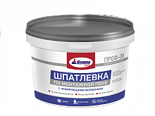 Шпатлевка по монтажной пене Диола ПРОФ-06 3кг/Евроведро